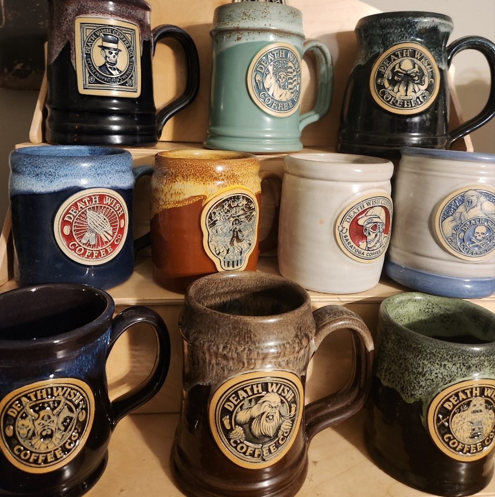 Death Wish Coffee mugs
